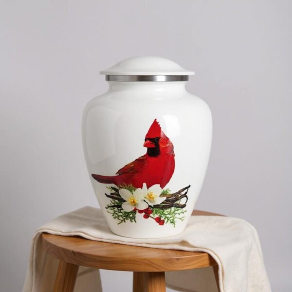 Cardinal Blessings Cremation Urn
